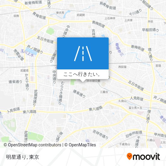 明星通り地図