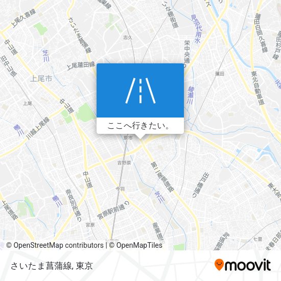 さいたま菖蒲線地図