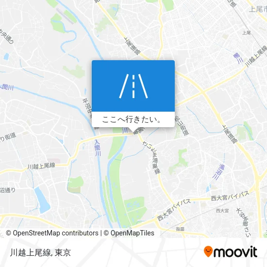 川越上尾線地図