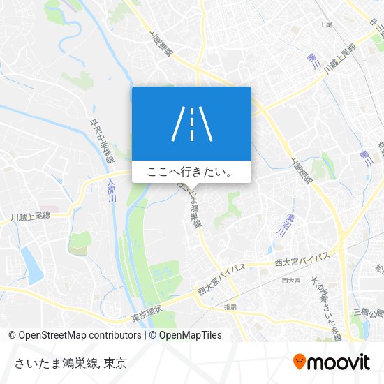 さいたま鴻巣線地図
