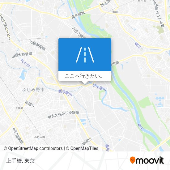 上手橋地図