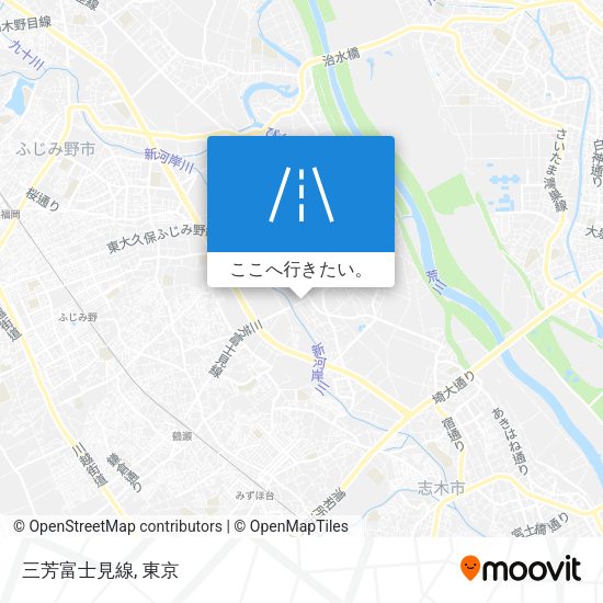 三芳富士見線地図