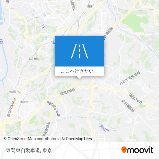 東関東自動車道地図