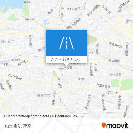 山王通り地図