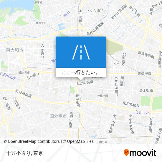 十五小通り地図