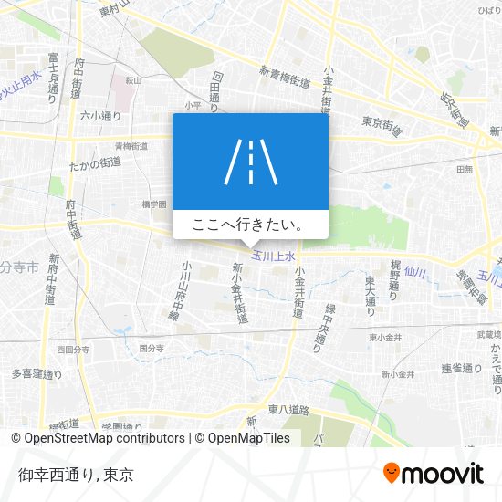 御幸西通り地図