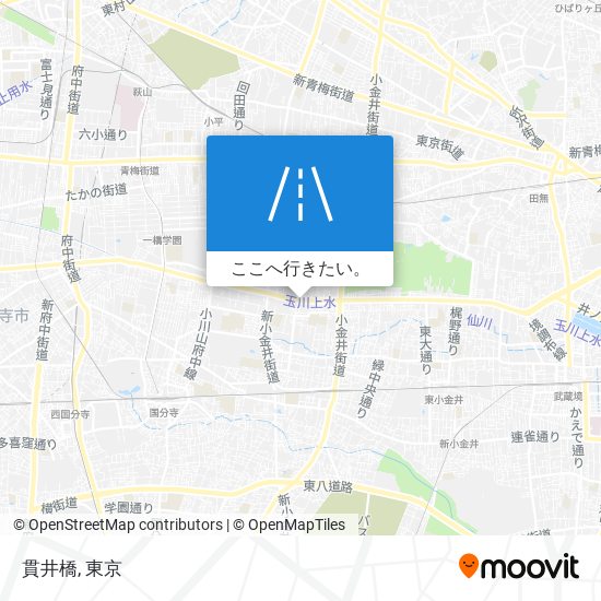 貫井橋地図