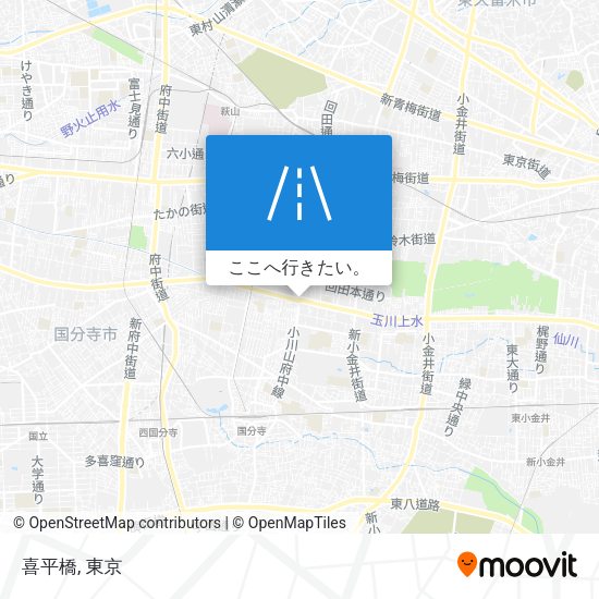 喜平橋地図