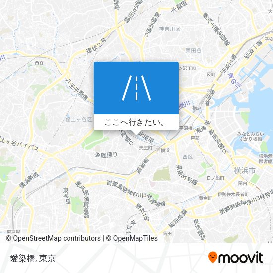 愛染橋地図