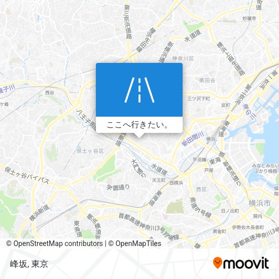 峰坂地図