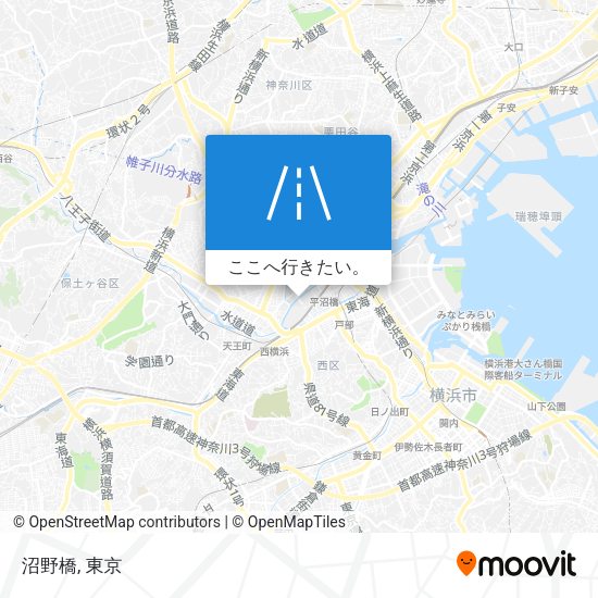 沼野橋地図