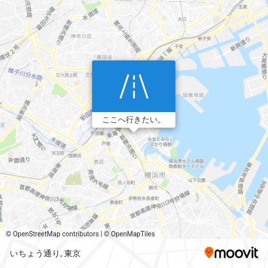 いちょう通り地図