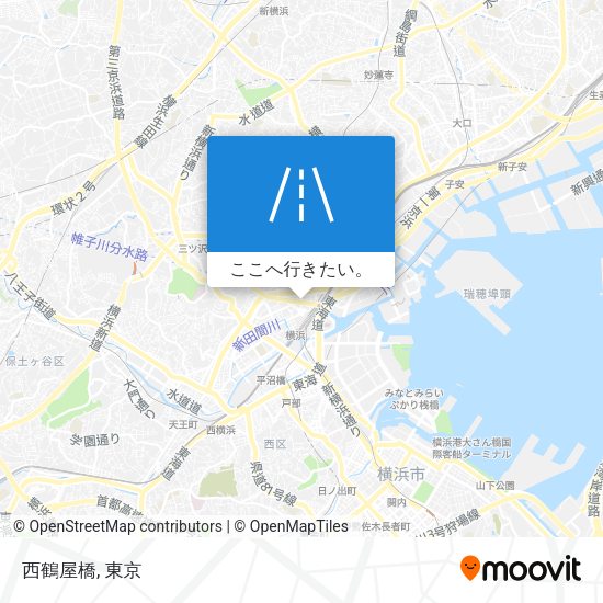 西鶴屋橋地図