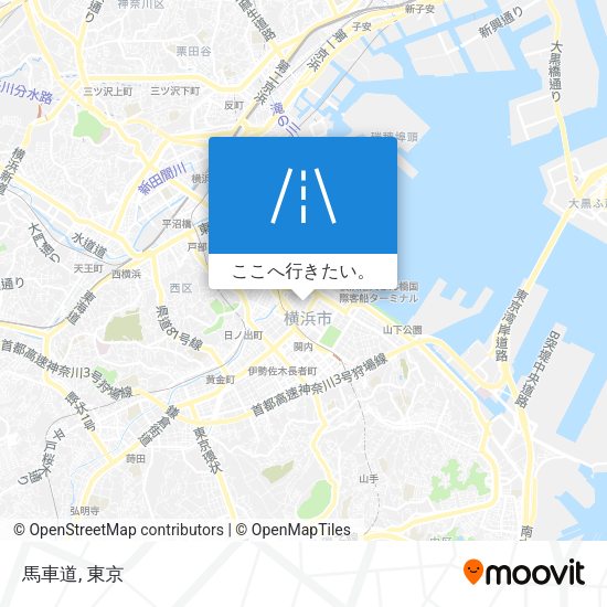 馬車道地図