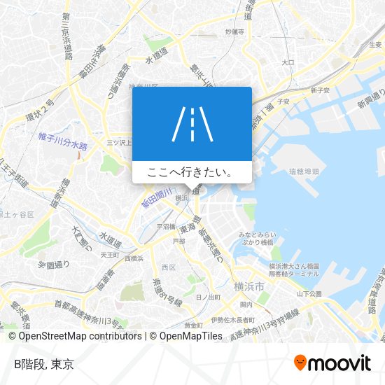 B階段地図