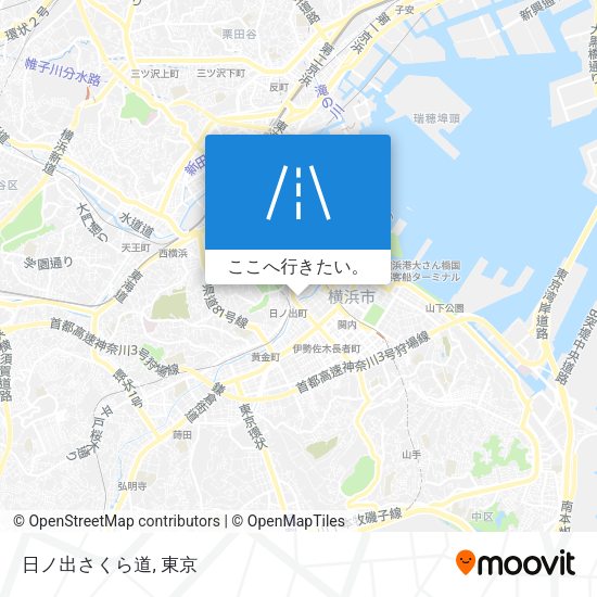 日ノ出さくら道地図