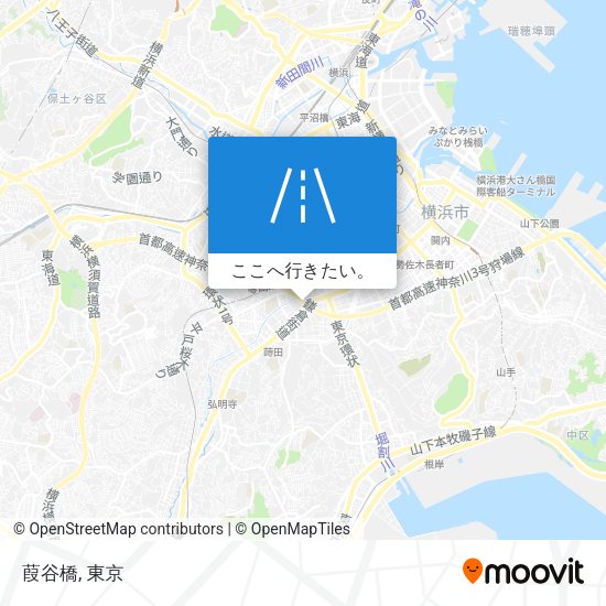 葭谷橋地図