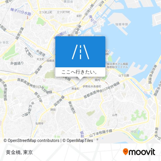 黄金橋地図