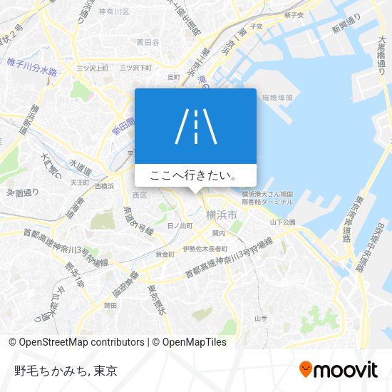 野毛ちかみち地図