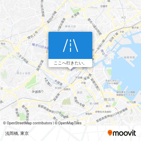 浅岡橋地図