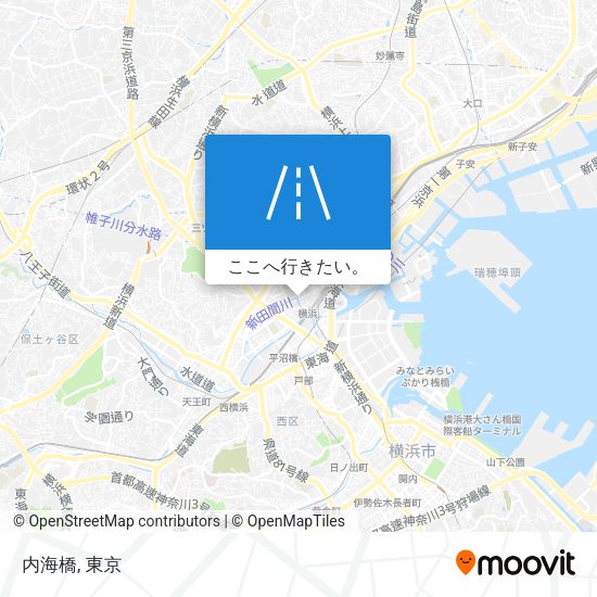 内海橋地図