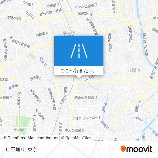 山王通り地図