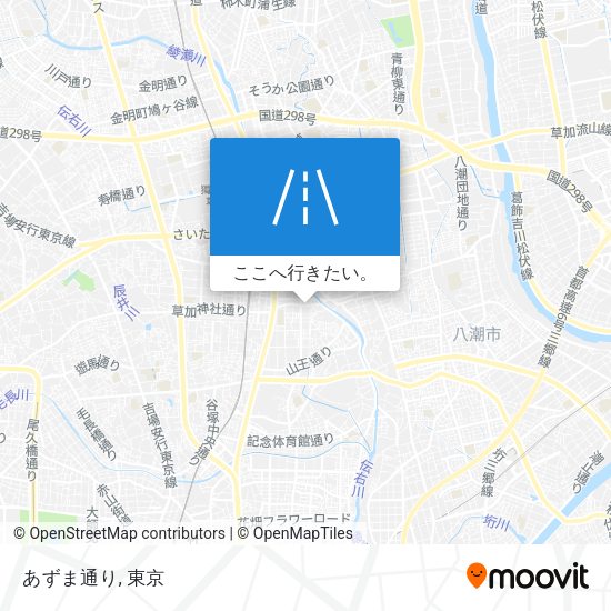 あずま通り地図