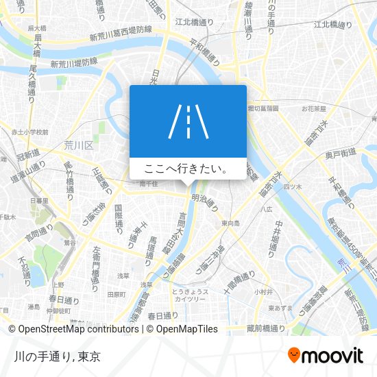 川の手通り地図