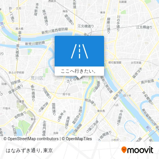 はなみずき通り地図