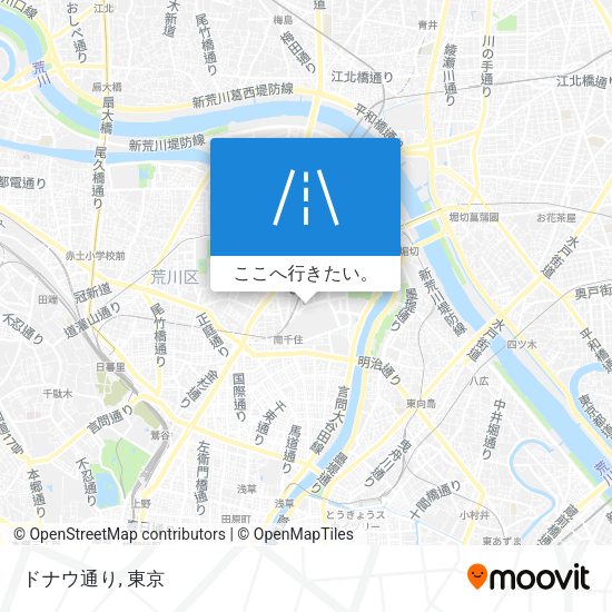 ドナウ通り地図