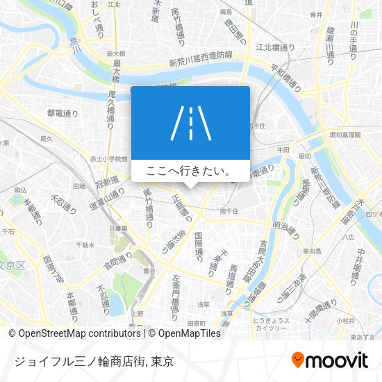ジョイフル三ノ輪商店街地図