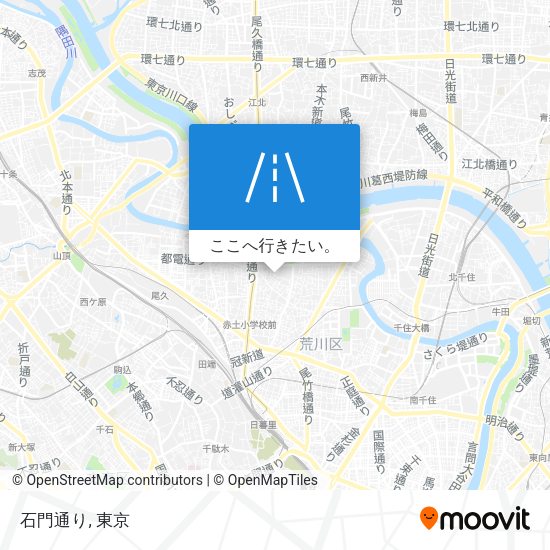 石門通り地図