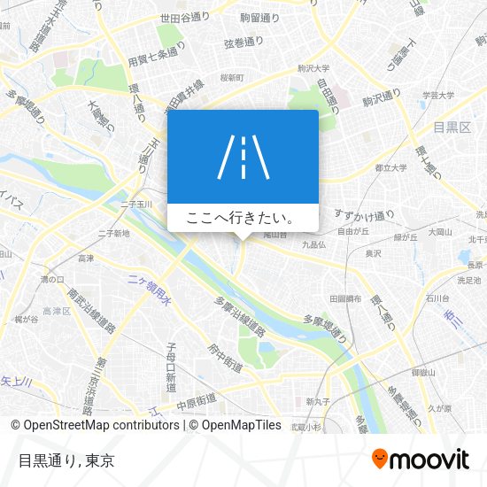目黒通り地図