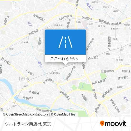 ウルトラマン商店街地図