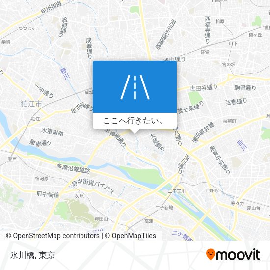 氷川橋地図