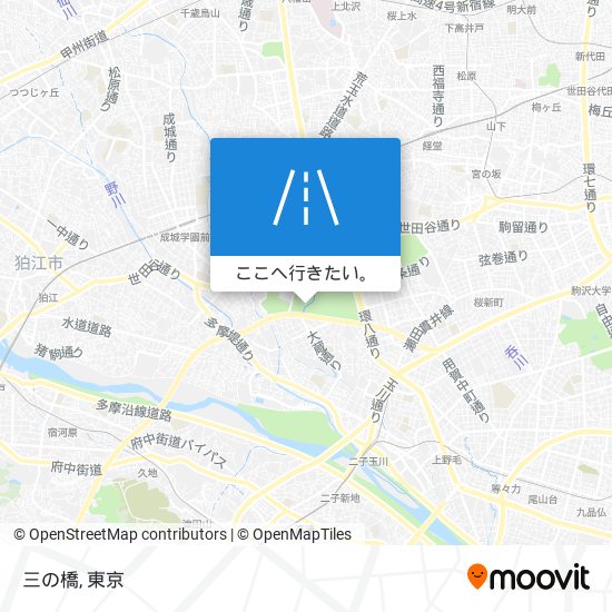 三の橋地図