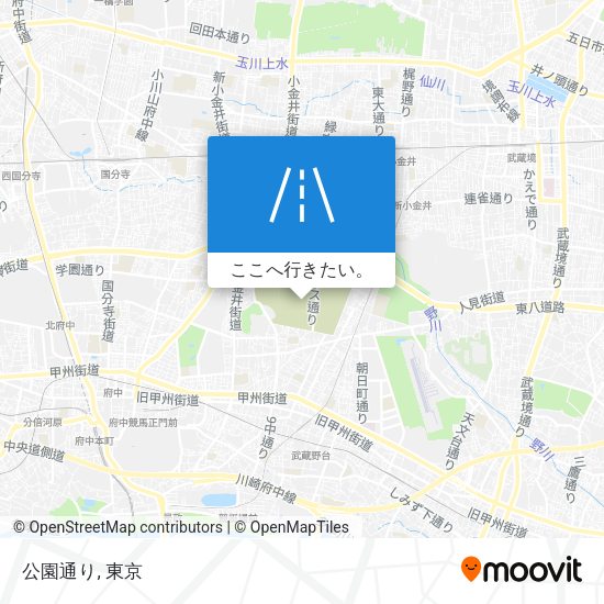 公園通り地図