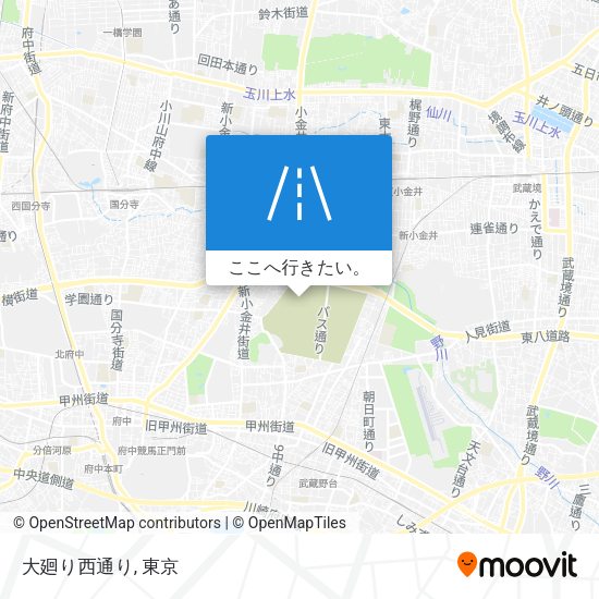 大廻り西通り地図