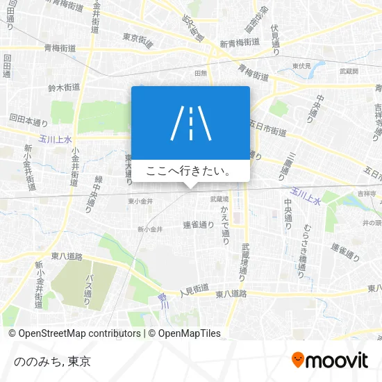 ののみち地図