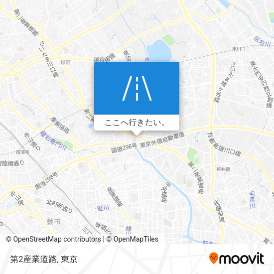 第2産業道路地図