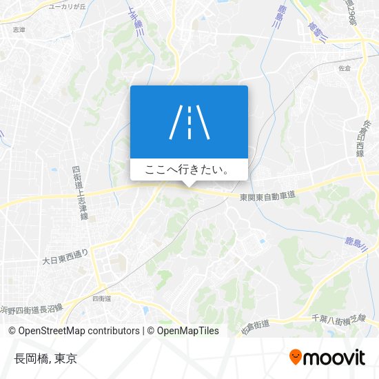 長岡橋地図