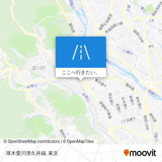 厚木愛川津久井線地図