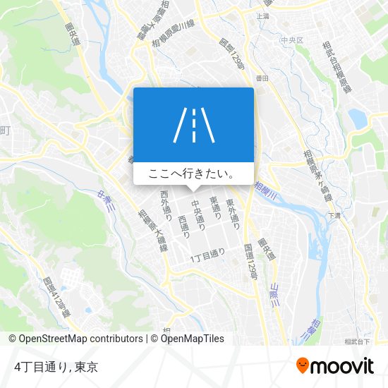 4丁目通り地図