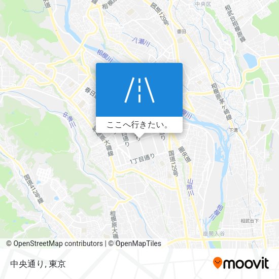 中央通り地図