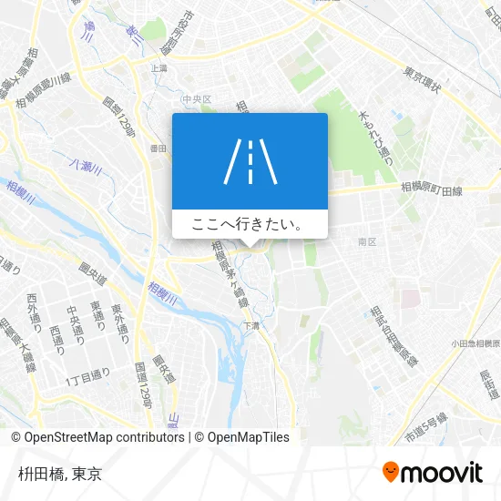 枡田橋地図