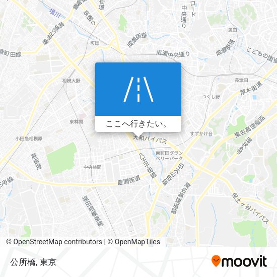 公所橋地図