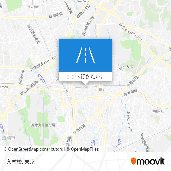 入村橋地図