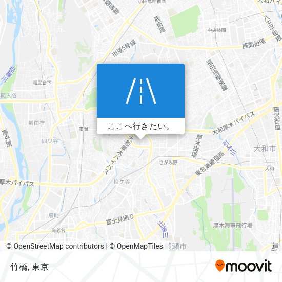 竹橋地図
