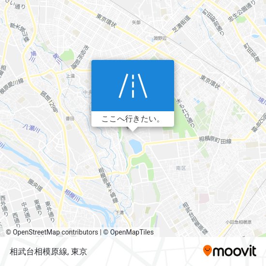 相武台相模原線地図
