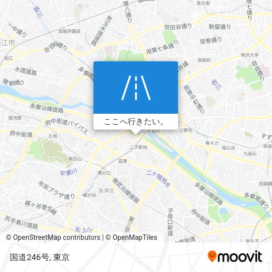 国道246号地図